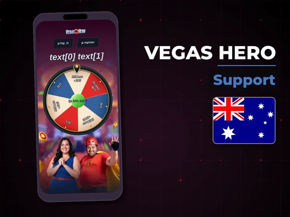Vegas hero - Support