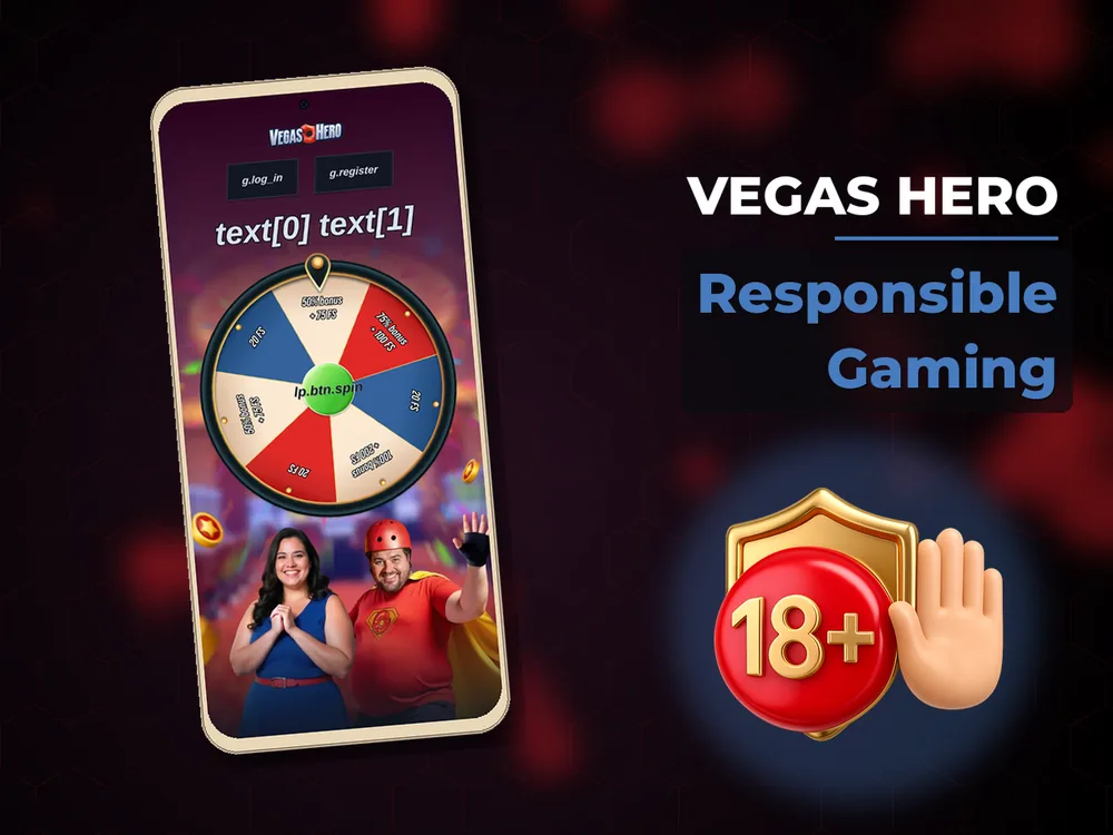 Vegas hero - Responsible Gaming