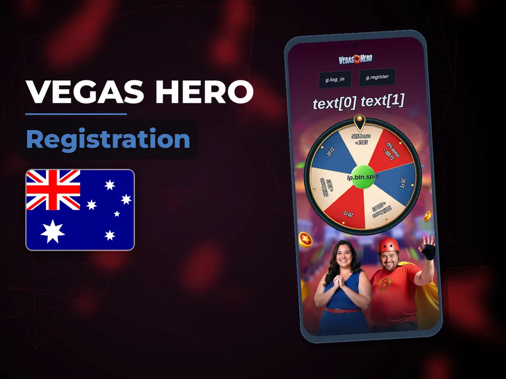 Vegas hero - Registration