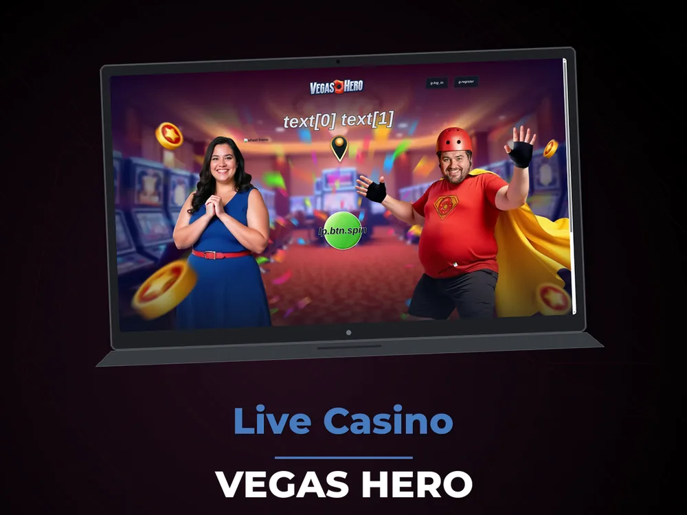 Vegas hero - Live Casino