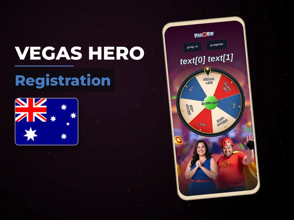 Vegas hero - Registration