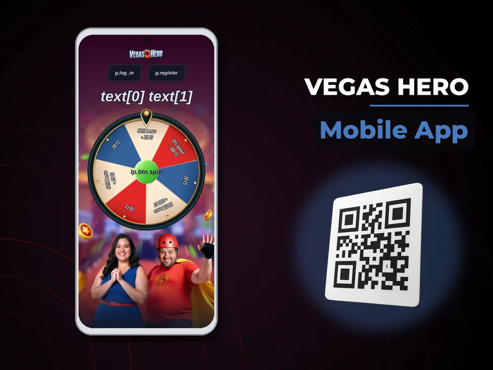 Vegas hero - Mobile App