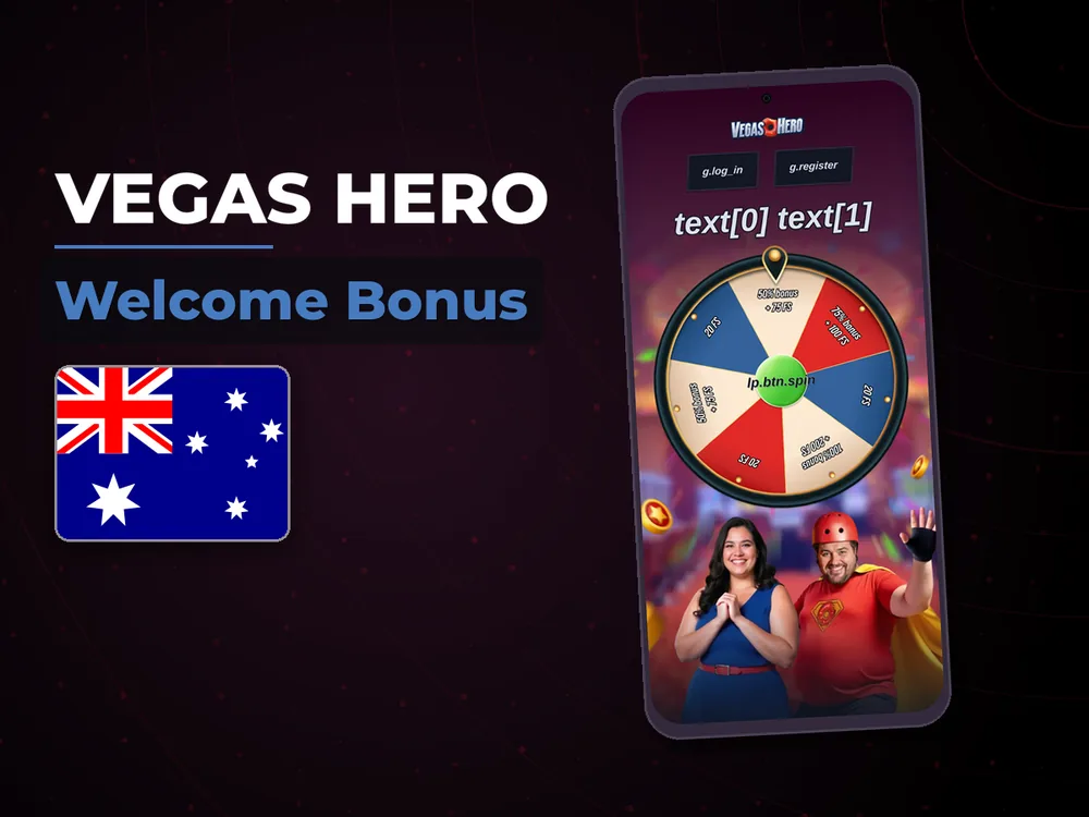 Vegas hero - Welcome Bonus