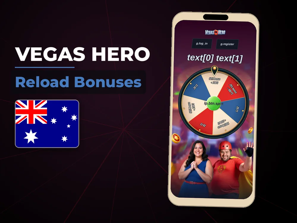 Vegas hero - Reload Bonuses