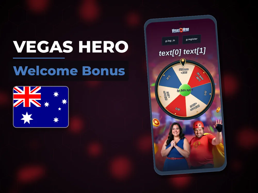Vegas hero - Welcome Bonus