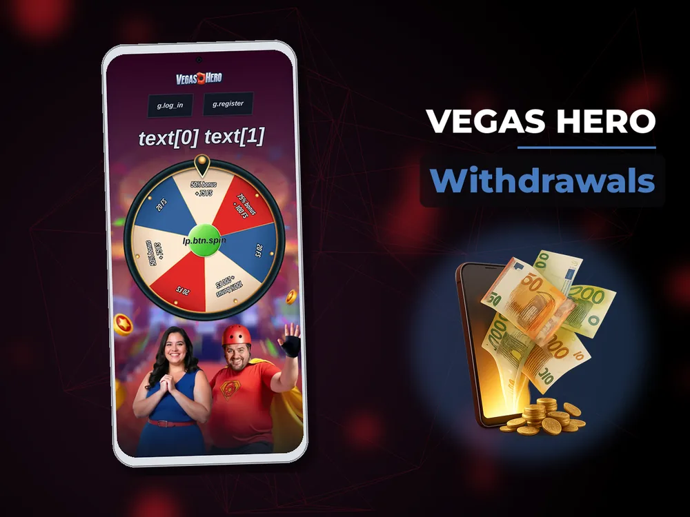 Vegas hero - Withdrawals