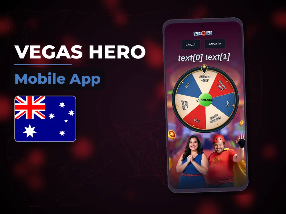 Vegas hero - Mobile App