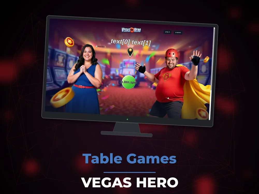 Vegas hero - Table Games