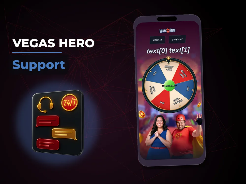 Vegas hero - Support