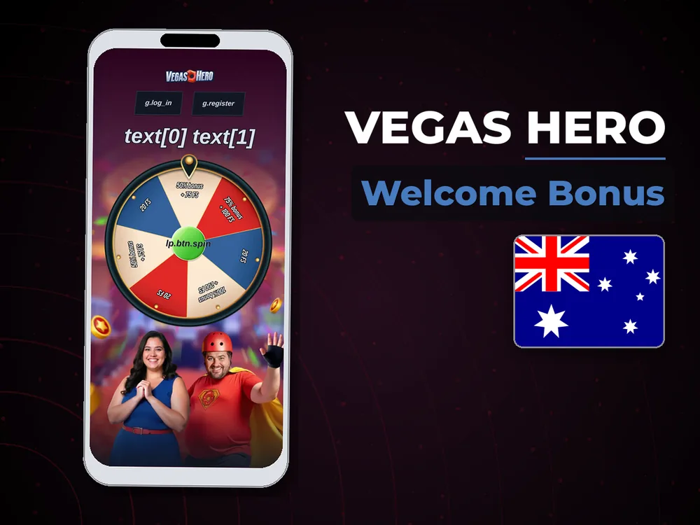 Vegas hero - Welcome Bonus
