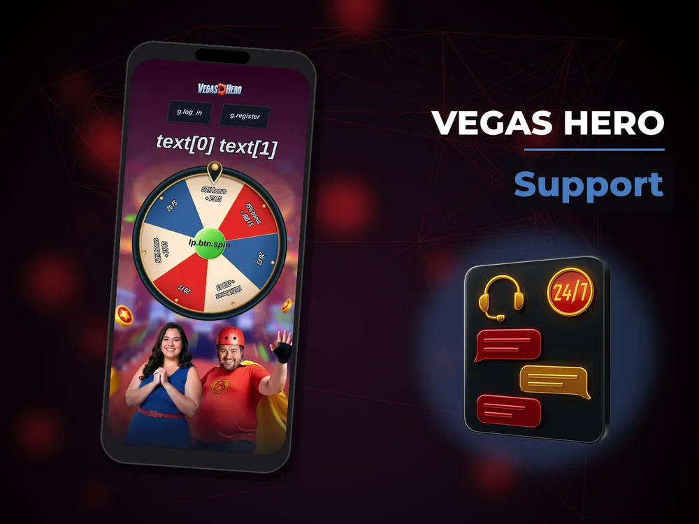 Vegas hero - Support