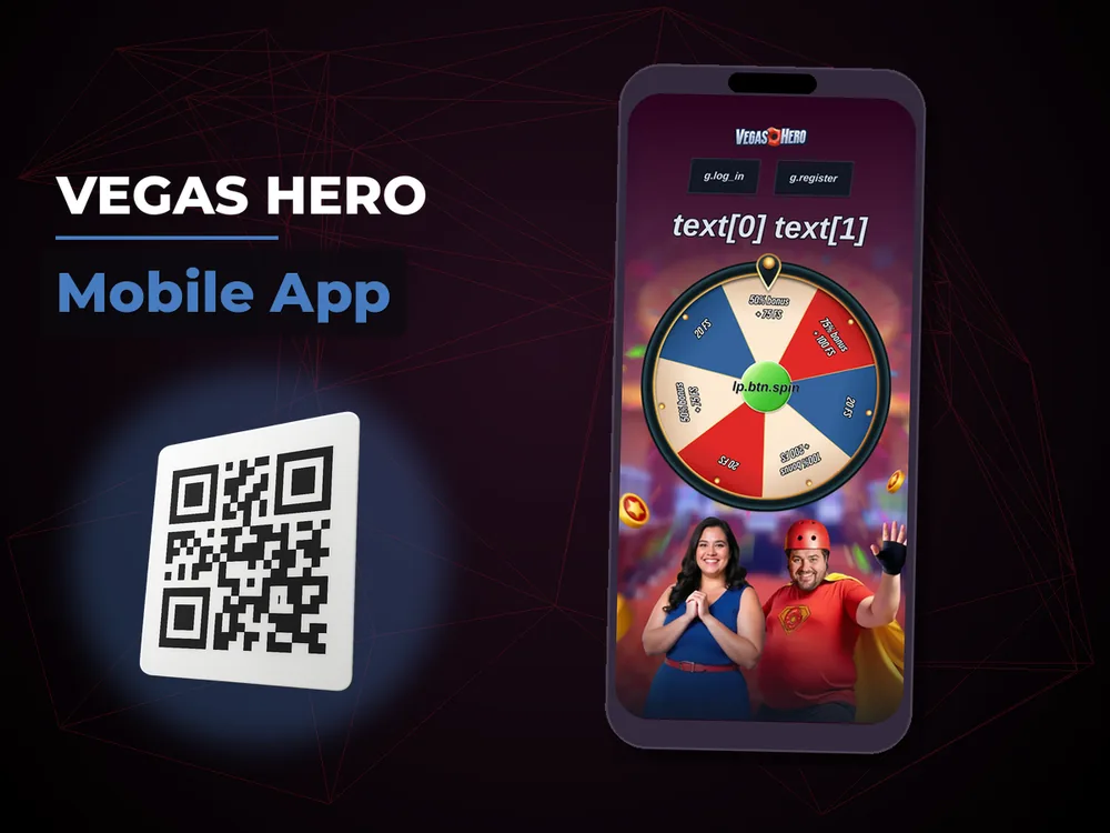 Vegas hero - Mobile App