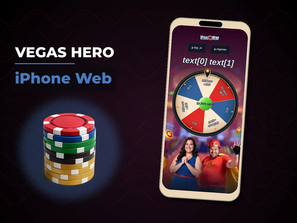 Vegas hero - iPhone Web