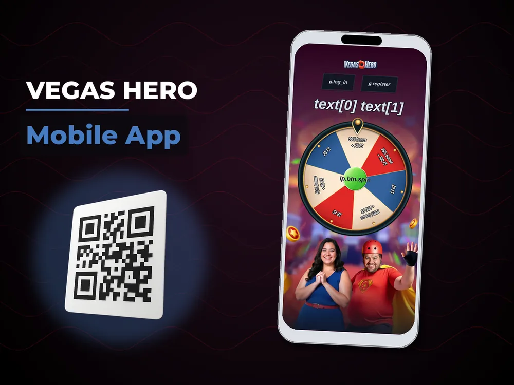 Vegas hero - Mobile App